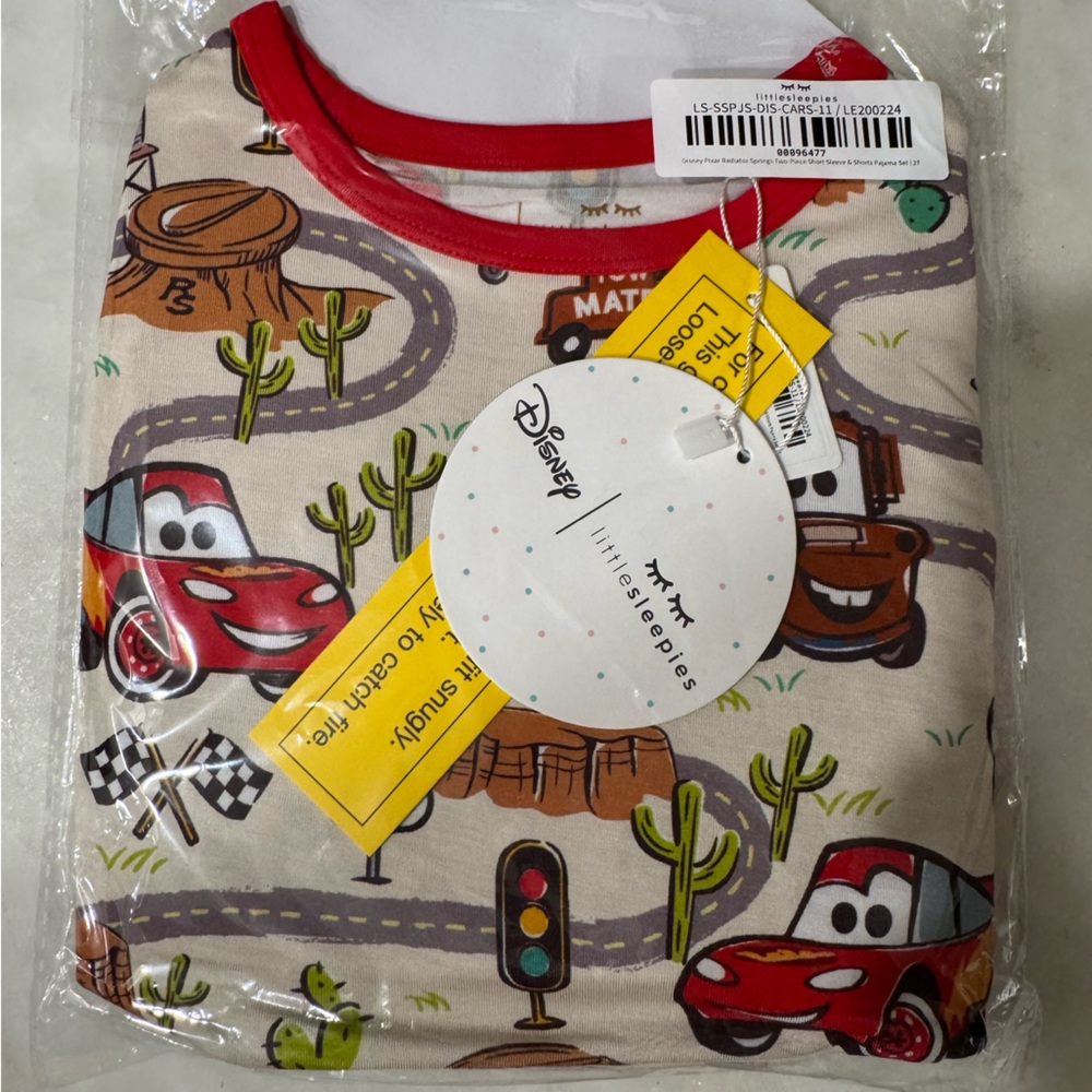Little Sleepies Cars pajamas